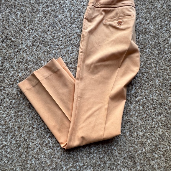 The Limited Drew Fit Size 0 Trouser Pants Orange - Picture 3 of 6